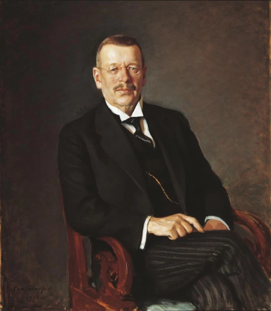 Eero Järnefelt - Ritratto di Juho Kusti Paasikivi, Nordea Art Foundation Finlandia